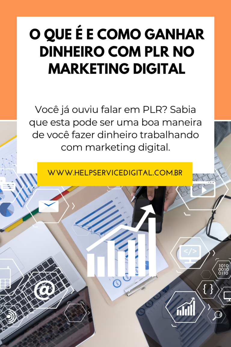 O que é e como ganhar dinheiro PLR no Marketing Digital Help