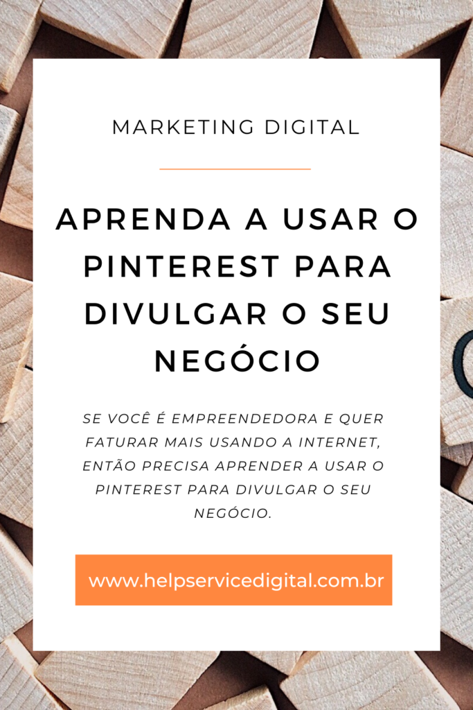 usar o pinterest